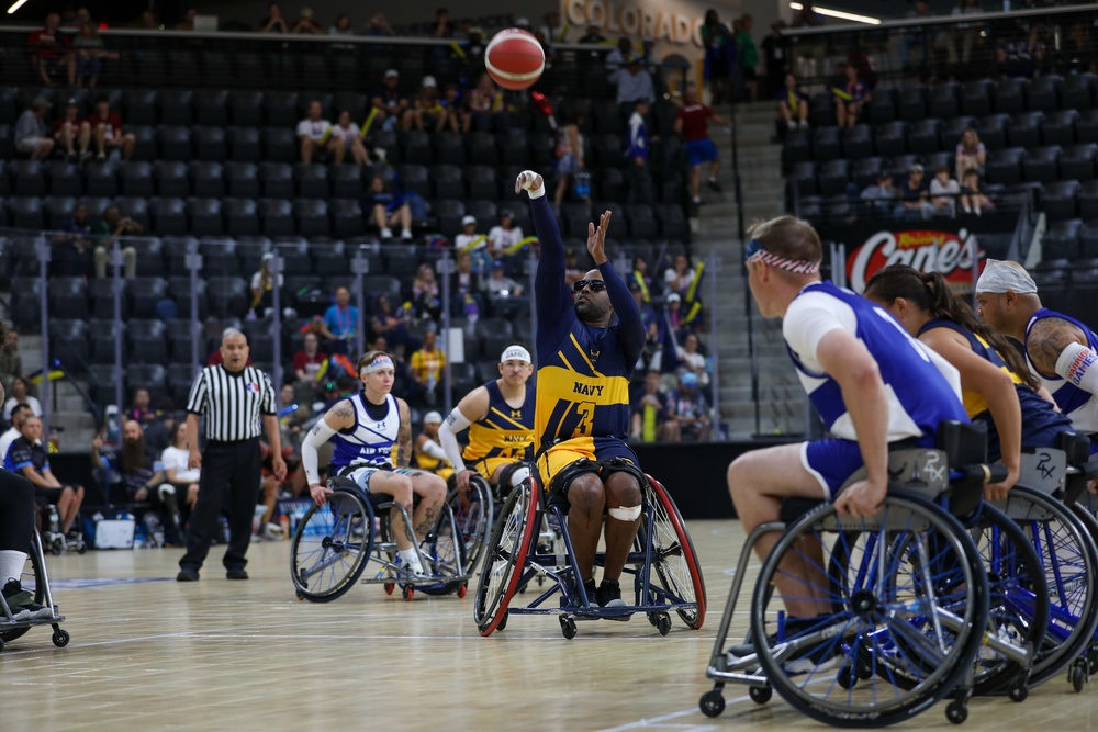 Wheelchair Basketball Kick-Offs at DoD Warrior Games 2025