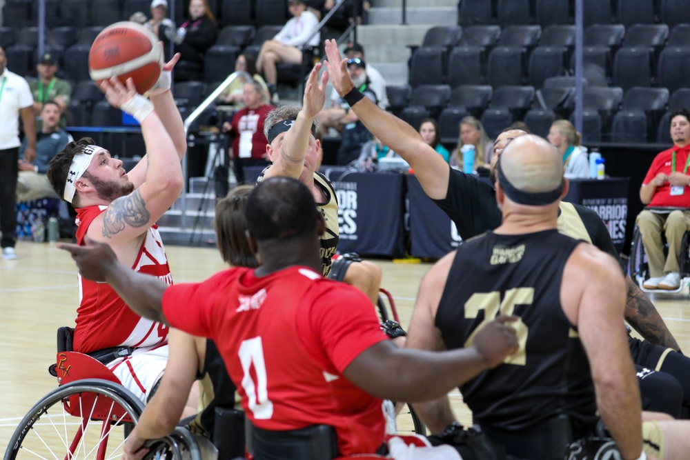Wheelchair Basketball Kick-Offs at DoD Warrior Games 2025