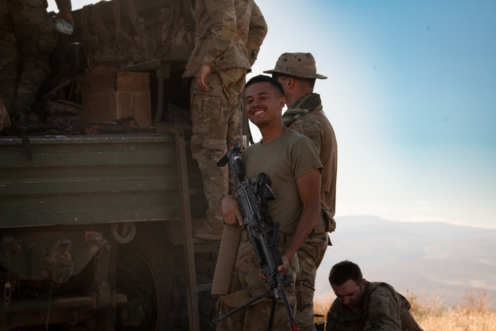 81st Stryker Brigade Annual Training Range Operations
