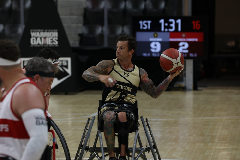 Wheelchair Basketball Kicks Off at the 2025 DoD Warrior Games