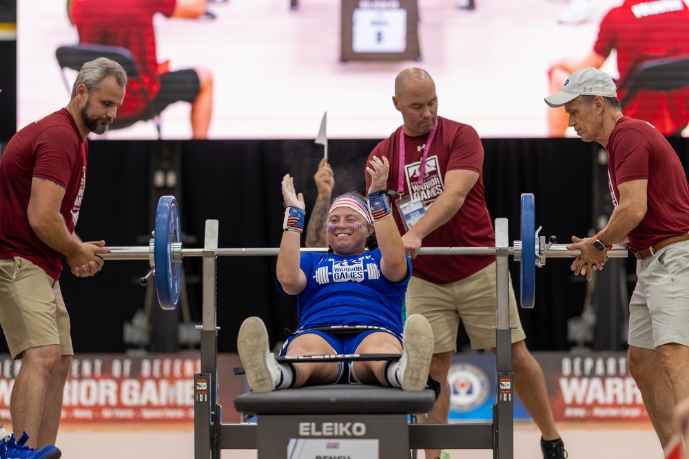 2025 DoD Warrior Games Powerlifting Event