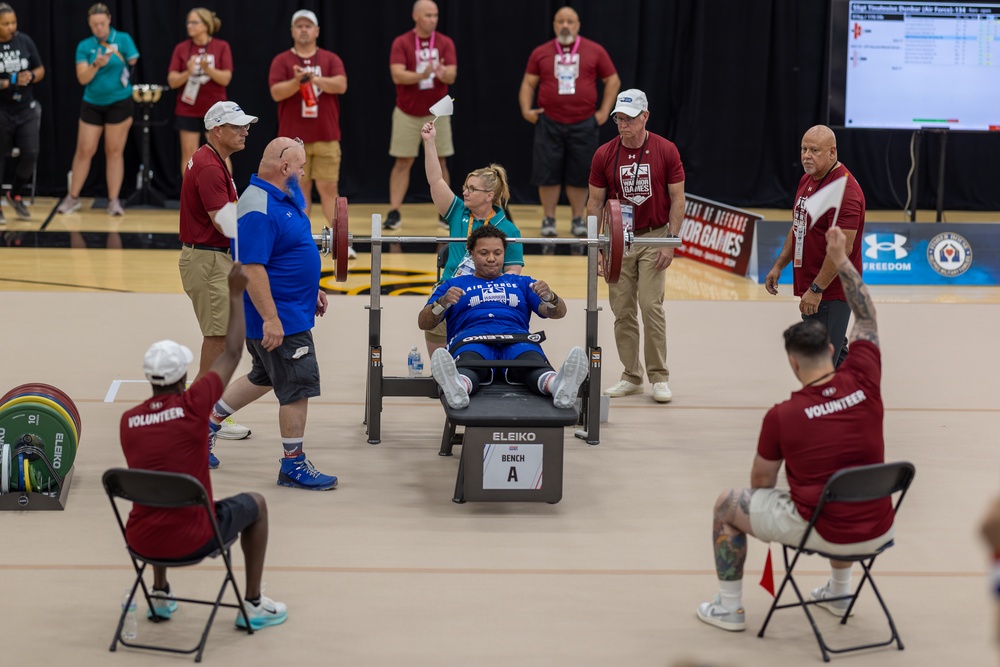 2025 DoD Warrior Games Powerlifting Event