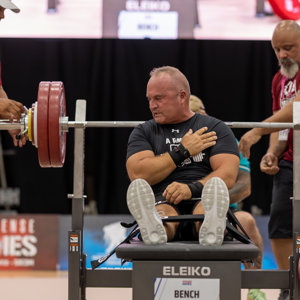 2025 DoD Warrior Games Powerlifting Event