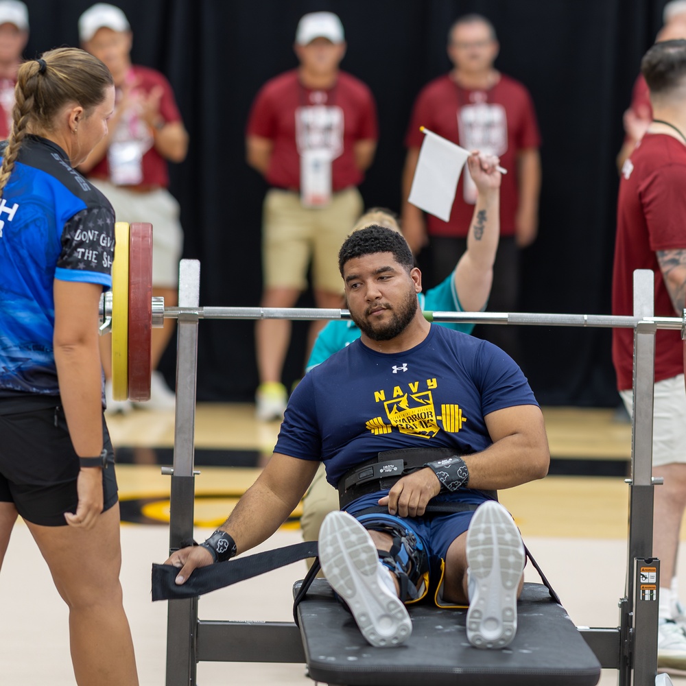 2025 DoD Warrior Games Powerlifting Event
