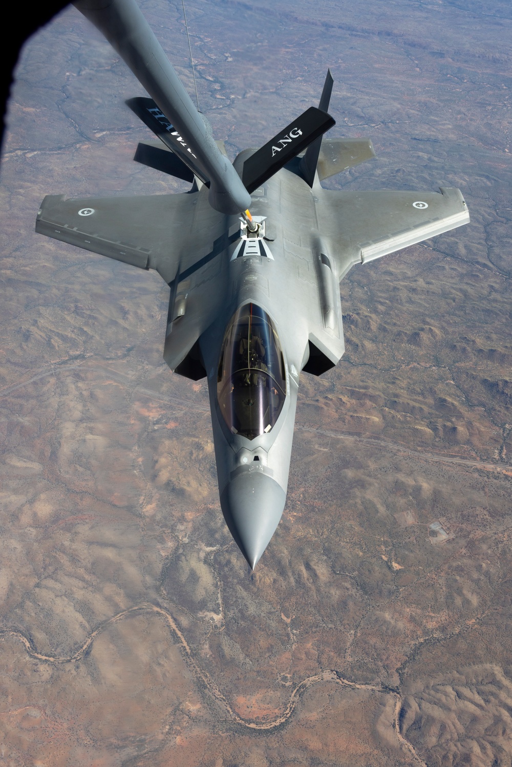 U.S. KC-135 and Australian F-35 refuel mission, Talisman Sabre 25