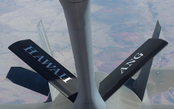 U.S. KC-135 and Australian F-35 refuel mission, Talisman Sabre 25