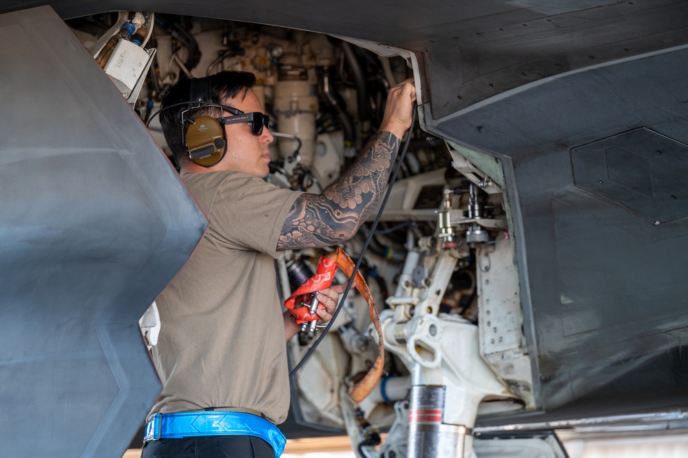 199th Air Expeditionary Squadron conducts operations during TS25