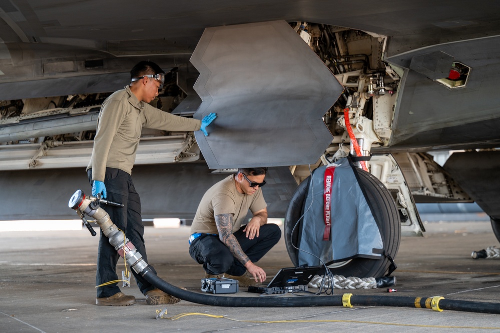 199th Air Expeditionary Squadron conducts operations during TS25