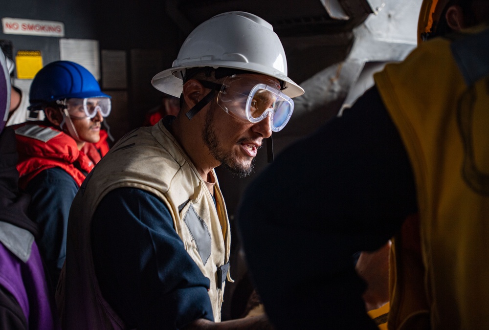 America Strike Group Conducts Replenishment at Sea with USNS Rappahannock During Exercise Talisman Sabre 25