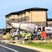 July 2025 construction operations for South Barracks Project at Fort McCoy