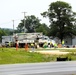 July 2025 construction operations for South Barracks Project at Fort McCoy