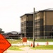 July 2025 construction operations for South Barracks Project at Fort McCoy