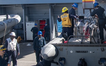 USS San Diego (LPD 22) Conducts Boat Operations during Exercise Talisman Sabre