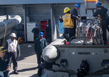 USS San Diego (LPD 22) Conducts Boat Operations during Exercise Talisman Sabre