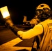 USS Gerald R. Ford (CVN 78) Conducts Flight Operations at Night