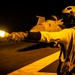 USS Gerald R. Ford (CVN 78) Conducts Flight Operations at Night