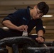 USS Gerald R. Ford (CVN 78) Sailor Conducts Maintenance