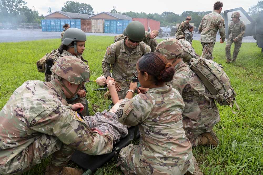 From crash to care medics train for the fight