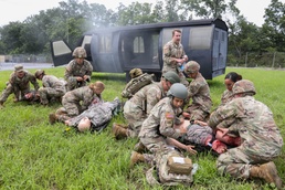From crash to care medics train for the fight