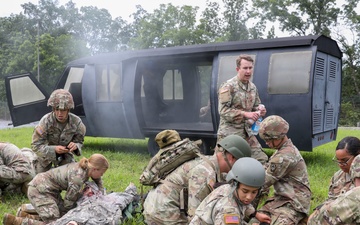 From crash to care medics train for the fight