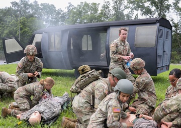 From crash to care medics train for the fight