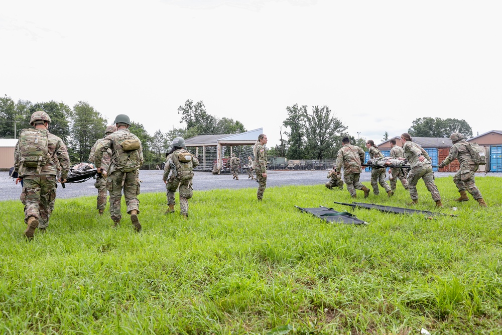 From crash to care medics train for the fight