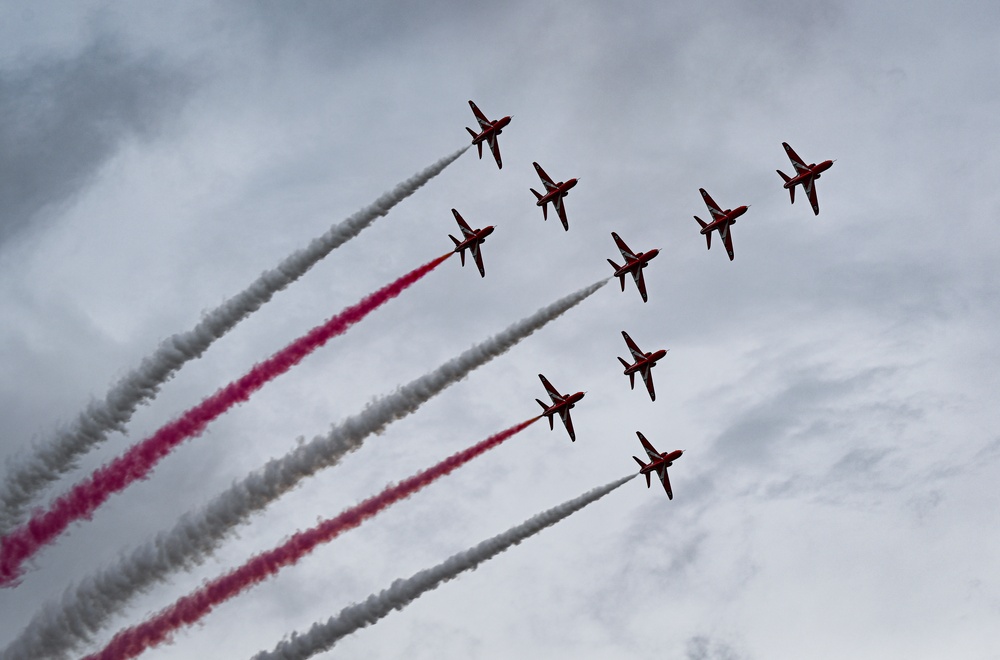RIAT 2025 The Red Arrows
