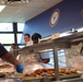 NJROTC Students visit Scudder Hall Galley onboard NWS Yorktown