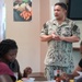 NJROTC Students visit Scudder Hall Galley onboard NWS Yorktown