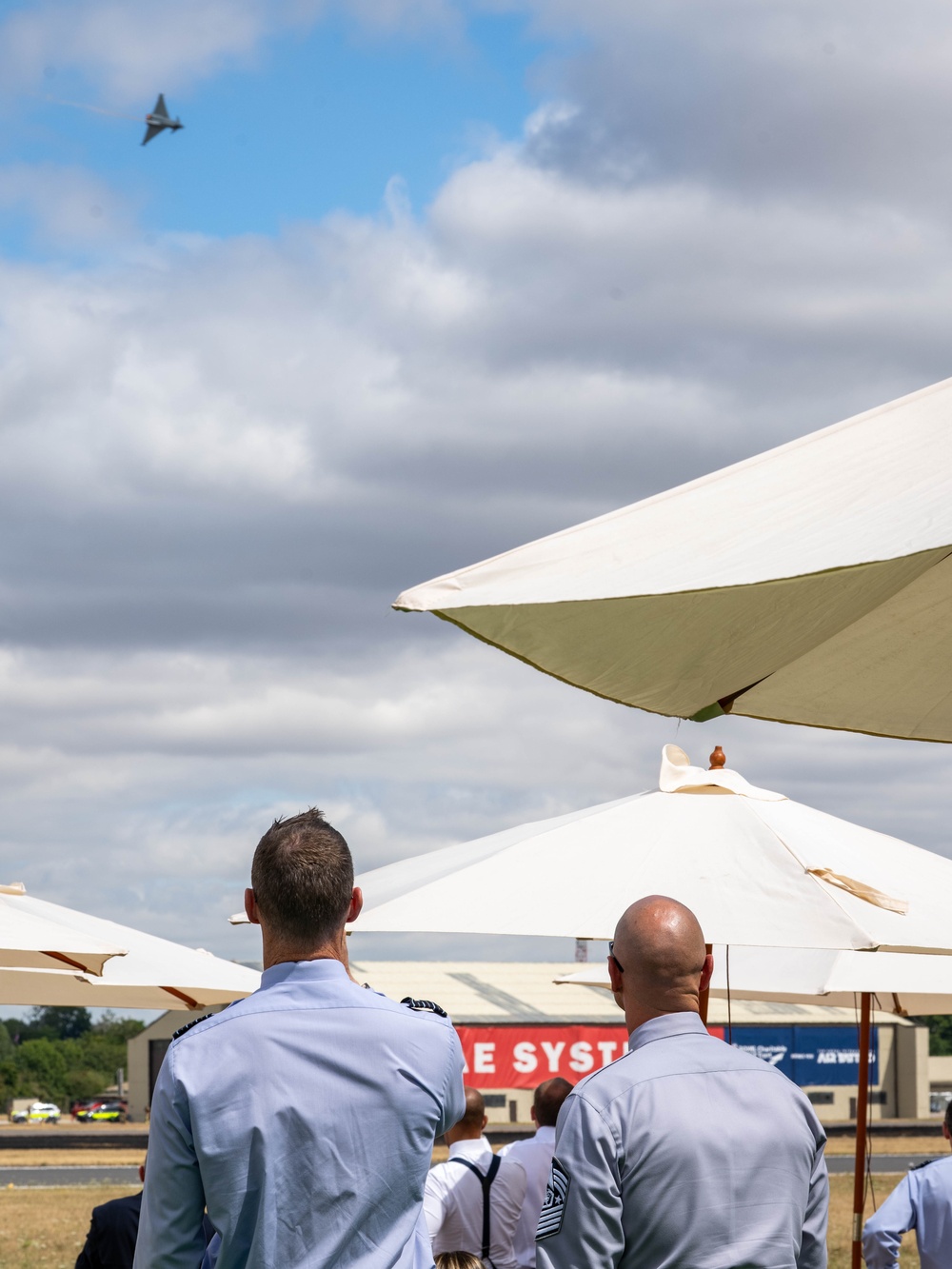 Chief Master Sgt. of the Space Force attends RIAT