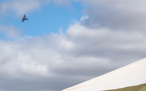 Chief Master Sgt. of the Space Force attends RIAT