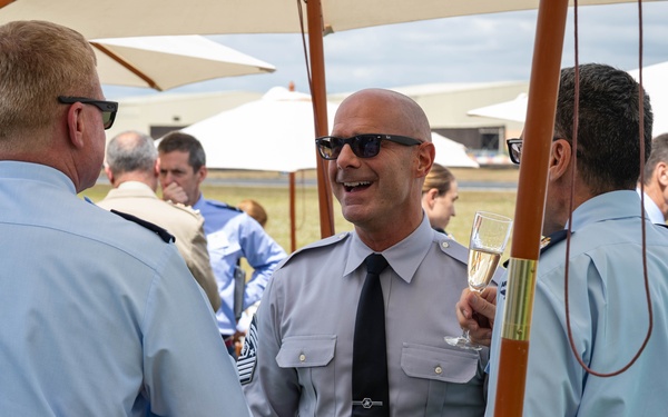 Chief Master Sgt. of the Space Force attends RIAT