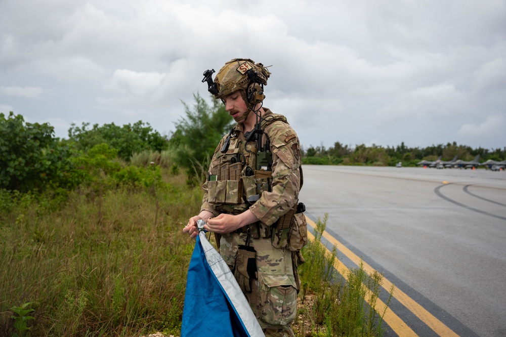 U.S. Air Force Airmen from Joint Base Elmendorf-Richardson participate in exercise Resolute Force Pacific 2025
