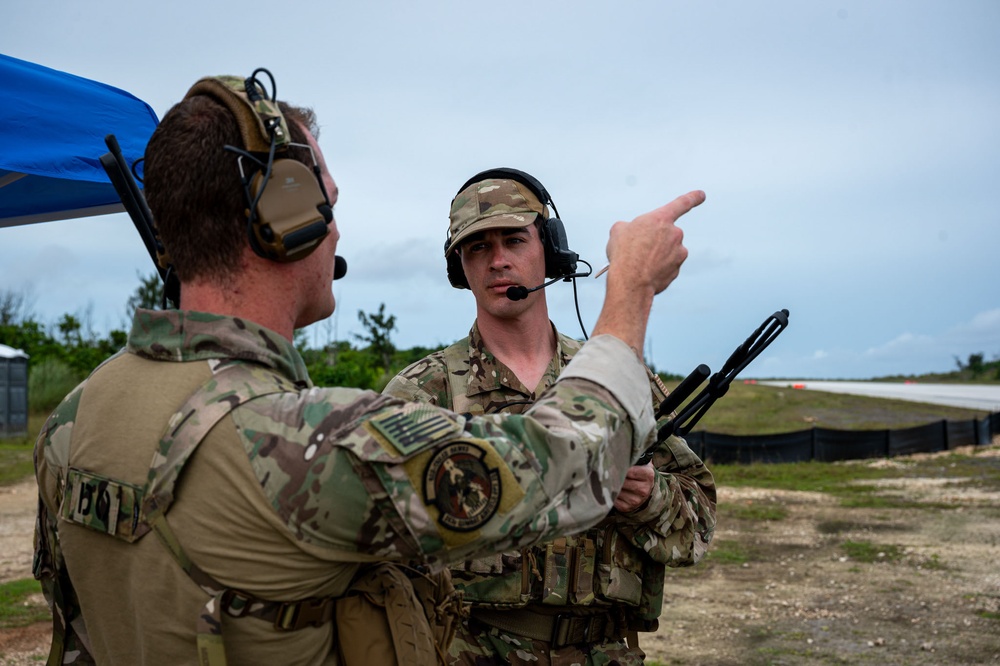 U.S Air Force Airmen from Wyoming Air National Guard and 3rd Air Expeditionary Wing showcase Total Force Integration during exercise Resolute Force Pacific 2025