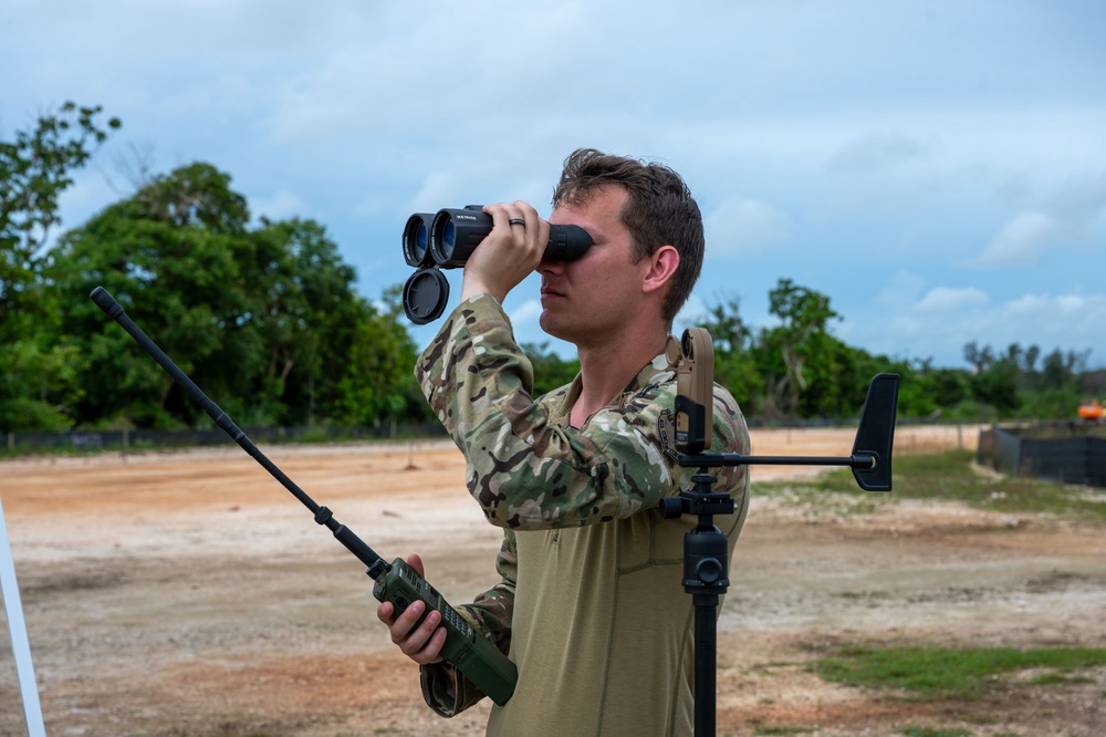 U.S Air Force Airmen from Wyoming Air National Guard and 3rd Air Expeditionary Wing showcase Total Force Integration during exercise Resolute Force Pacific 2025