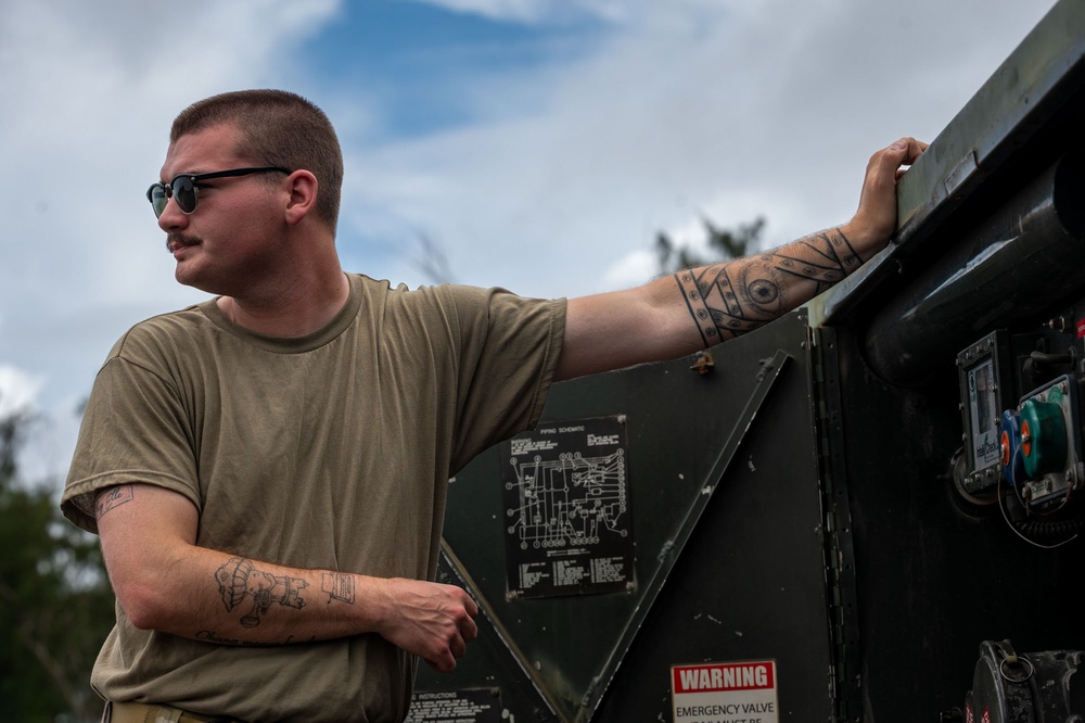 U.S. Air Force Airmen from Joint Base Elmendorf-Richardson participate in exercise Resolute Force Pacific 2025