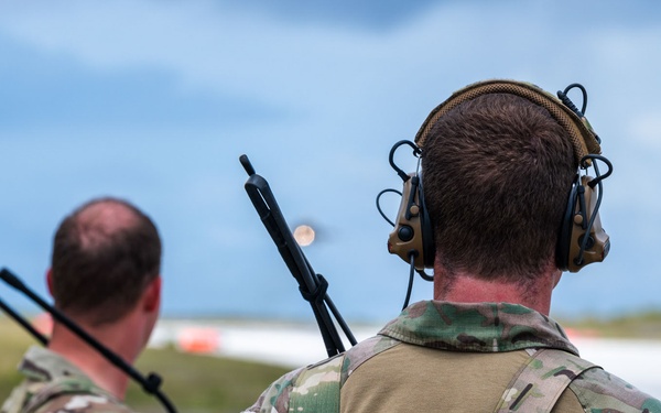 U.S Air Force Airmen from Wyoming Air National Guard and 3rd Air Expeditionary Wing showcase Total Force Integration during exercise Resolute Force Pacific 2025