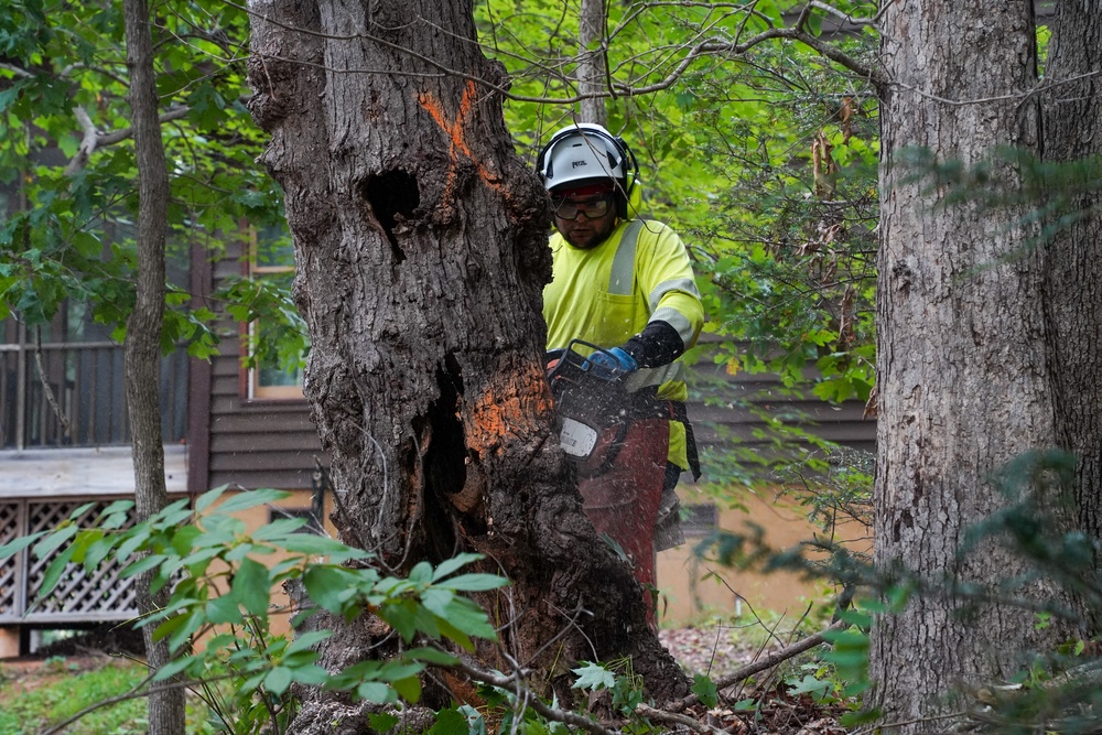 Private Property Debris Removal begins in Rutherford County, North Carolina