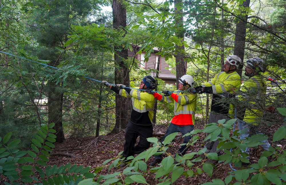 Private Property Debris Removal begins in Rutherford County, North Carolina