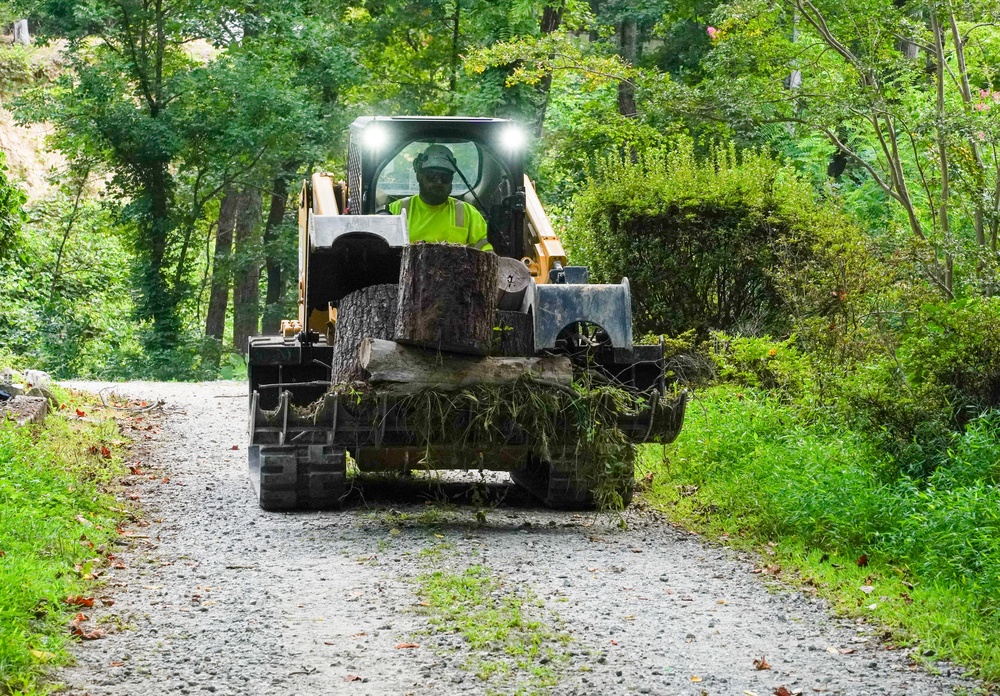 Private Property Debris Removal begins in Rutherford County, North Carolina