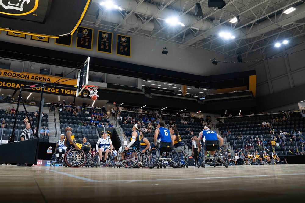 2025 DoD Warrior Games | Team Air Force | Wheelchair Basketball