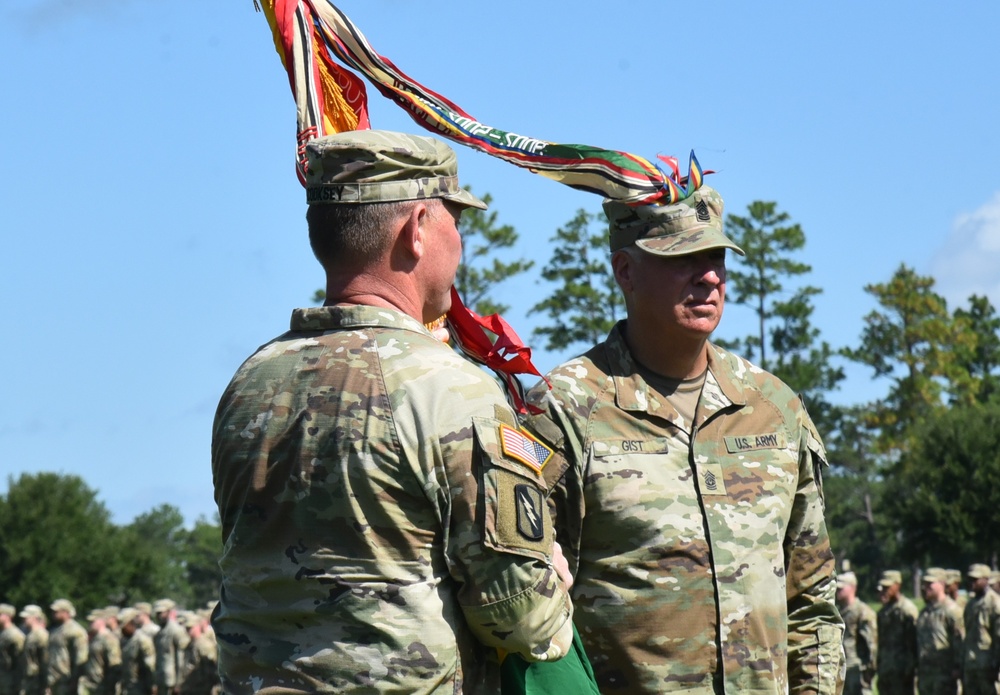 155th ABCT Change of Responsibility Ceremony at Camp Shelby on July 20, 2025