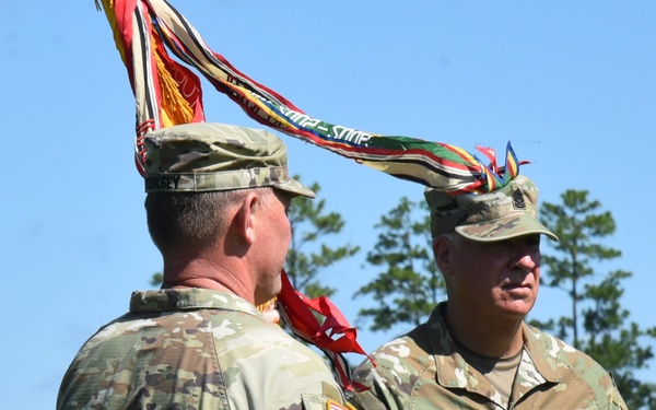 155th ABCT Change of Responsibility Ceremony at Camp Shelby on July 20, 2025