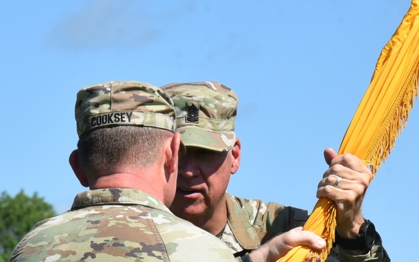 155th ABCT Change of Responsibility Ceremony at Camp Shelby on July 20, 2025