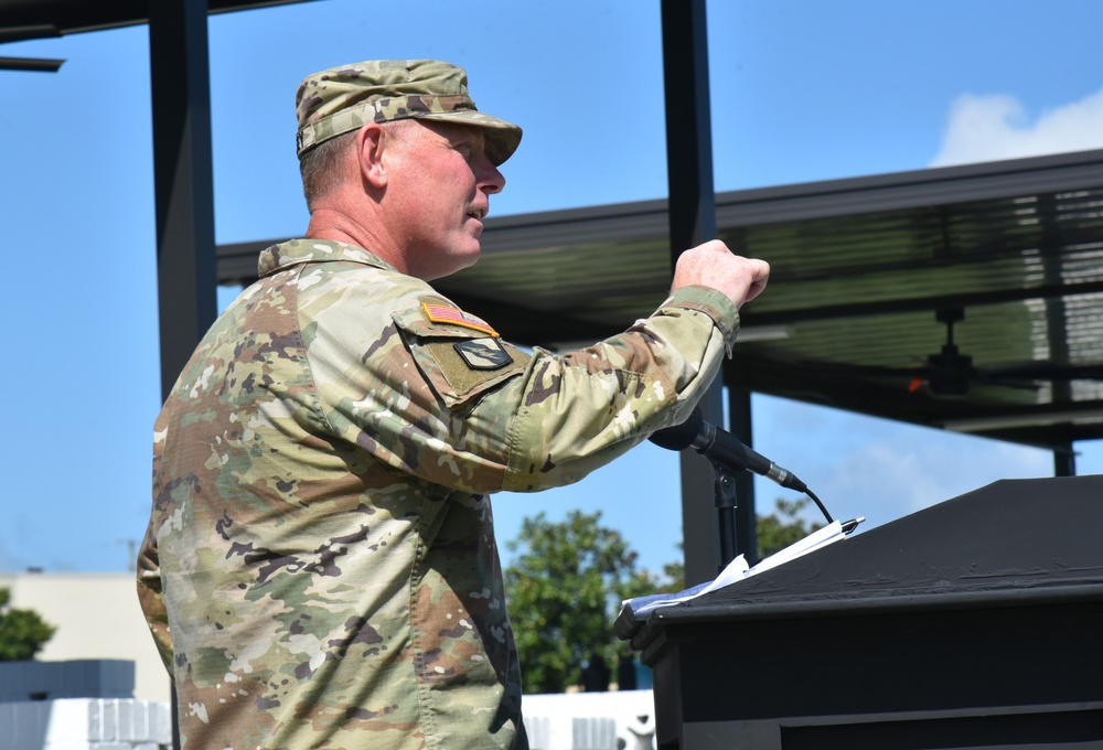 155th ABCT Change of Responsibility Ceremony at Camp Shelby on July 20, 2025