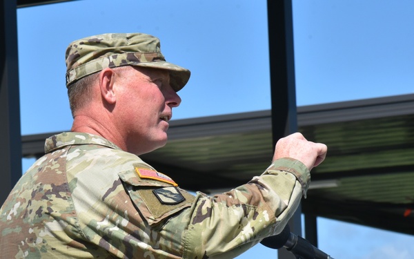 155th ABCT Change of Responsibility Ceremony at Camp Shelby on July 20, 2025