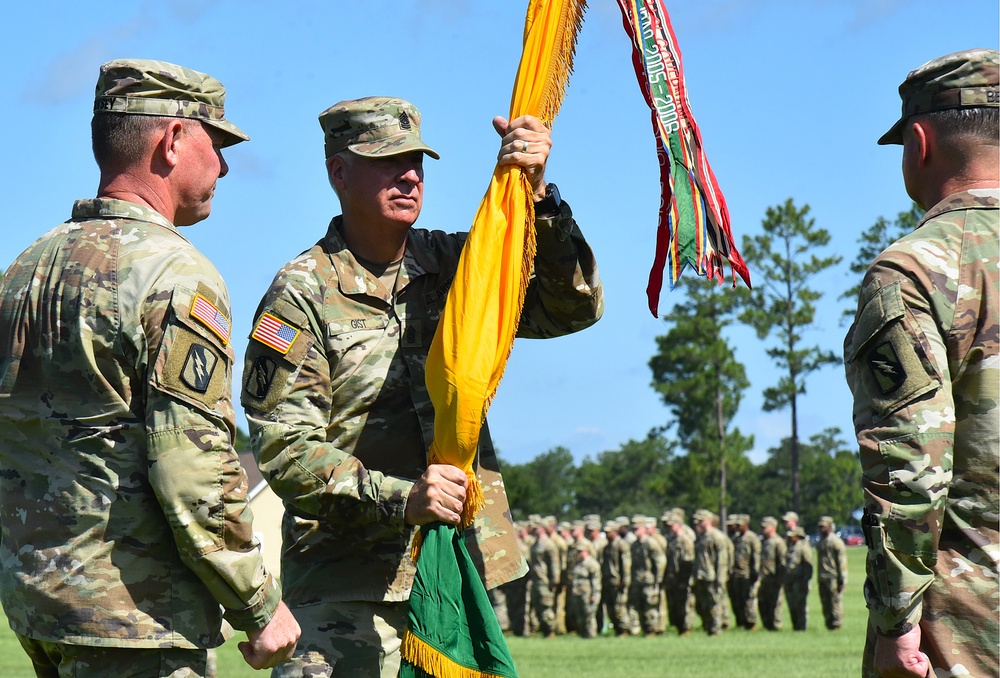 155th ABCT Change of Responsibility Ceremony at Camp Shelby on July 20, 2025