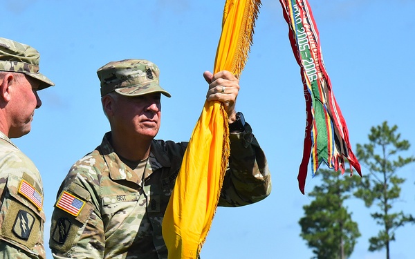 155th ABCT Change of Responsibility Ceremony at Camp Shelby on July 20, 2025