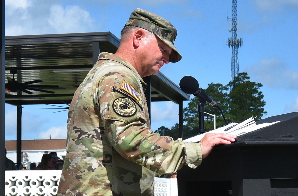 155th ABCT Change of Responsibility Ceremony at Camp Shelby on July 20, 2025
