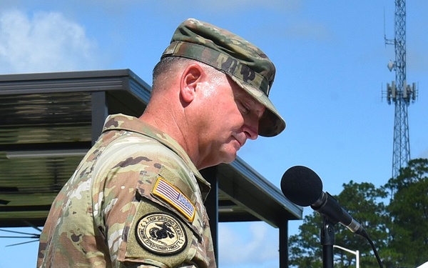 155th ABCT Change of Responsibility Ceremony at Camp Shelby on July 20, 2025